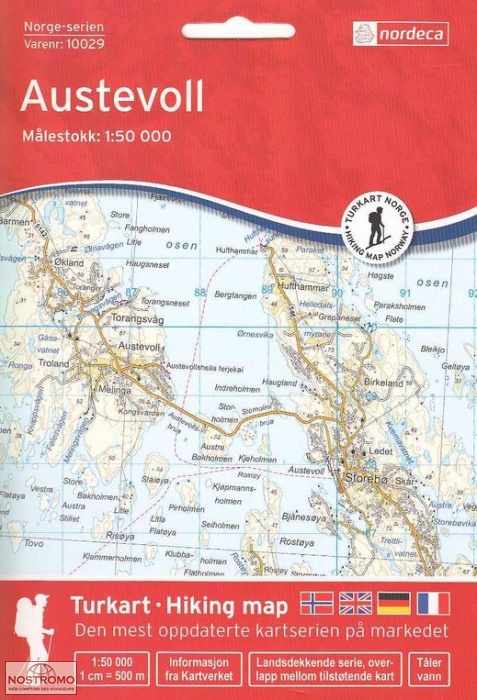 10029 AUSTEVOLL | carte topographique Nordeca
