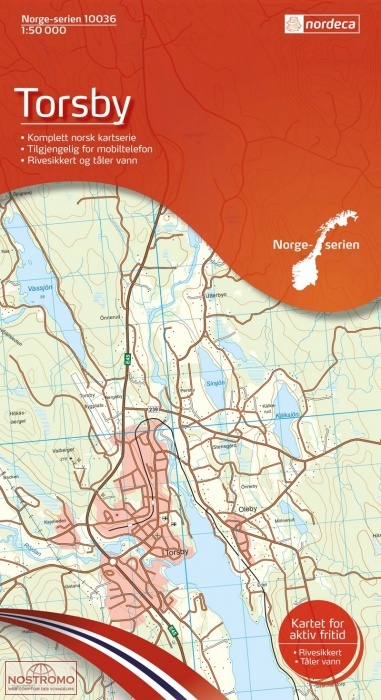 10036 TORSBY | carte topographique Nordeca