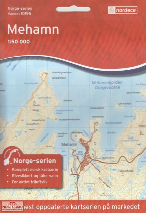 10195 MEHAMN | carte topographique Nordeca