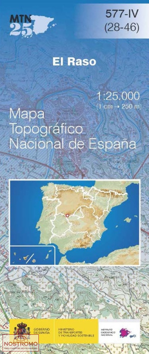 577-4 EL RASO | CNIG topographical map
