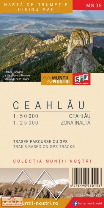 09 CEAHLAU | carte de randonnée Schubert & Franzke