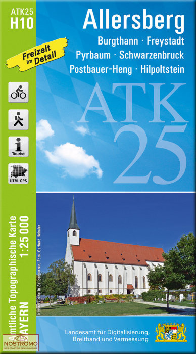 ATK25 - H10 ALLERSBERG | LDBV hiking map