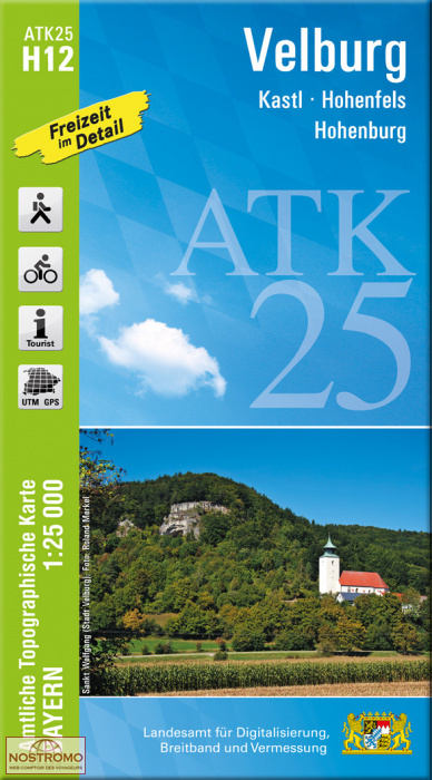 ATK25 - H12 VELBURG | LDBV hiking map