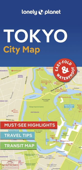TOKYO | Lonely Planet street map
