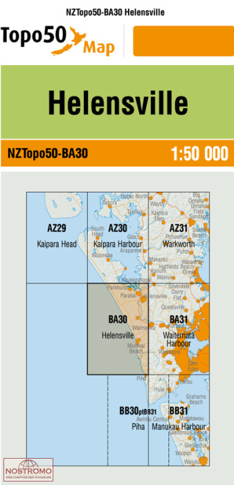 BA30 HELENSVILLE | carte topographique LINZ