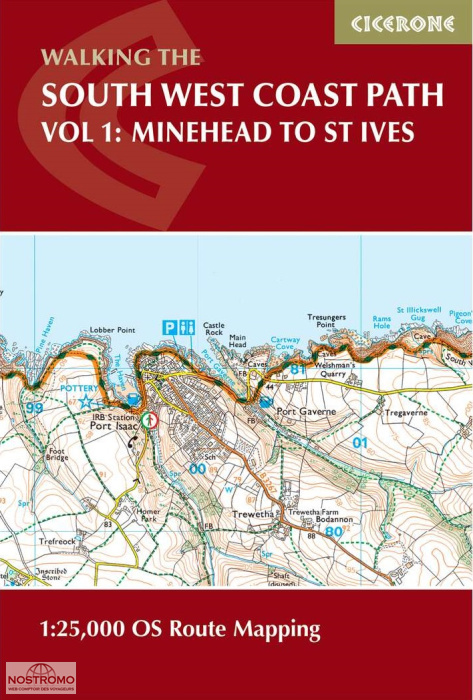 SOUTH WEST COAST PATH 1 | Cicerone hiking maps
