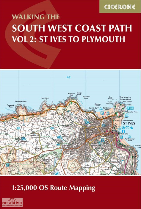 SOUTH WEST COAST PATH 2 | Cicerone hiking maps