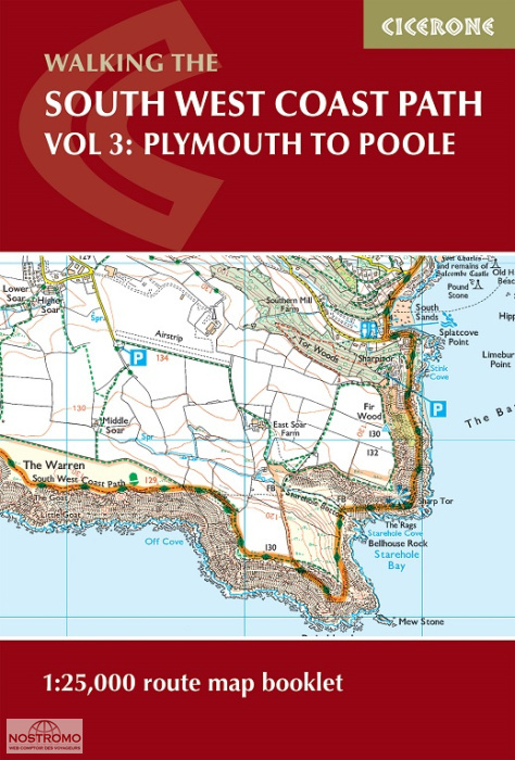 SOUTH WEST COAST PATH 3 | Cicerone hiking maps