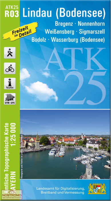 ATK25 - R03 LINDAU (BODENSEE) | LDBV hiking map