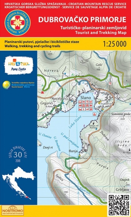30 DUBROVACKO PRIMORJE | HGSS hiking map