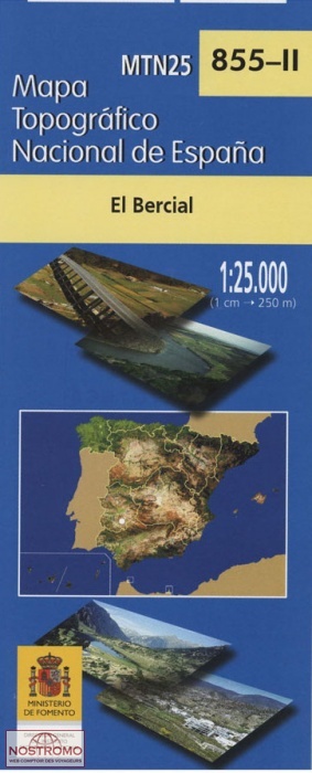 855-2 EL BERCIAL | carte topographique CNIG