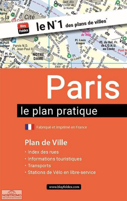 PARIS | Blay Foldex street map
