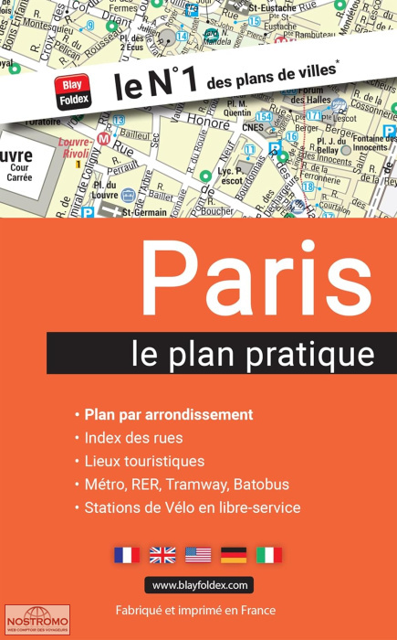 PARIS | Blay Foldex street map
