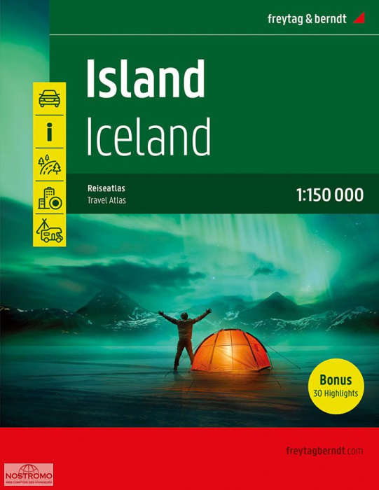 ICELAND | Freytag & Berndt road atlas