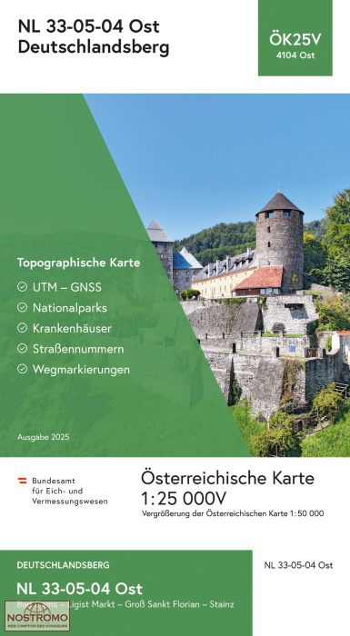 4104-OST DEUTSCHLANDSBERG | BEV topographical map