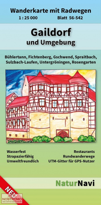 GAILDORF UND UMGEBUNG | NaturNavi hiking map