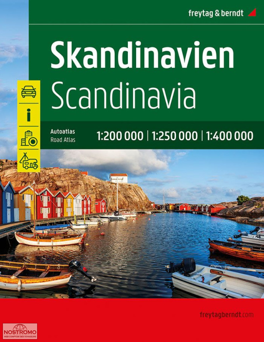 SCANDINAVIE | atlas routier Freytag & Berndt