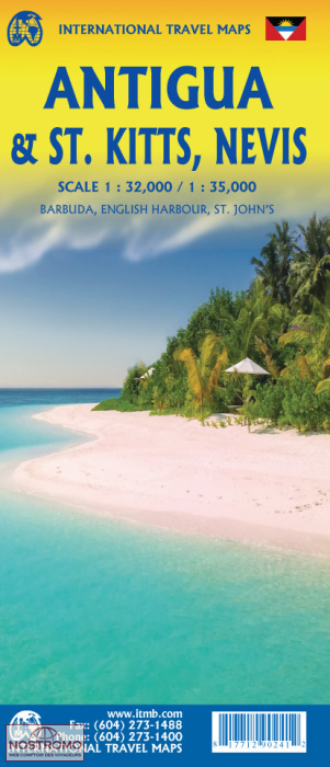 ANTIGUA - SAINT KITTS & NEVIS | ITMB travel map