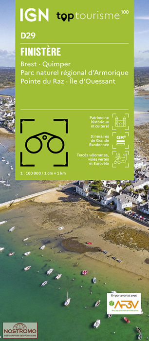 D29 FINISTÈRE | IGN travel map