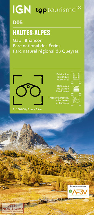 D05 HAUTES-ALPES | IGN travel map
