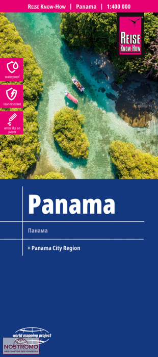 PANAMA | Reise Know-How road map