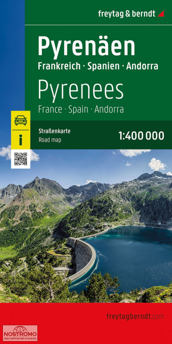 PYRÉNÉES | carte routière Freytag & Berndt