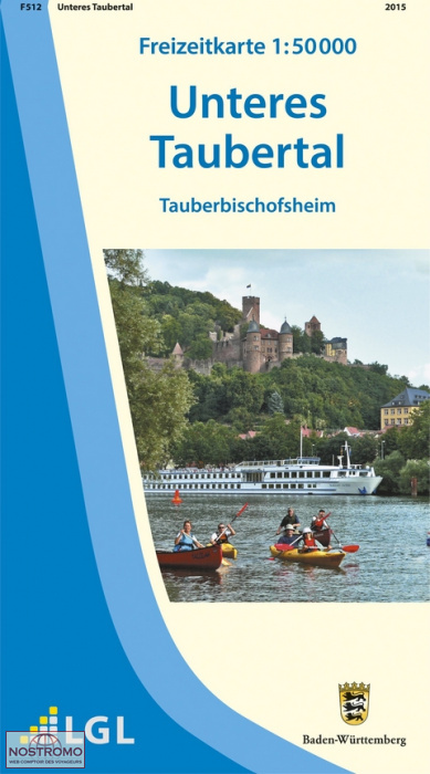 F512 UNTERES TAUBERTAL | LGL hiking map
