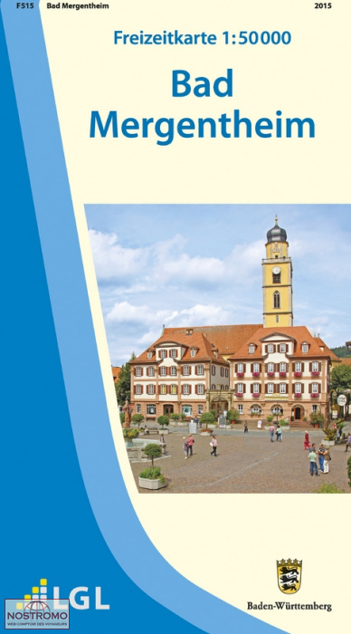 F515 BAD MERGENTHEIM | LGL hiking map