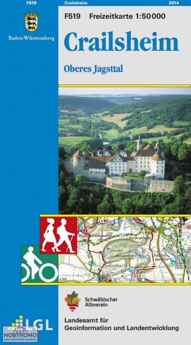 F519 CRAILSHEIM | LGL hiking map