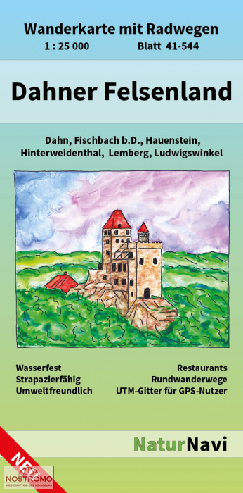 DAHNER FELSENLAND | NaturNavi hiking map