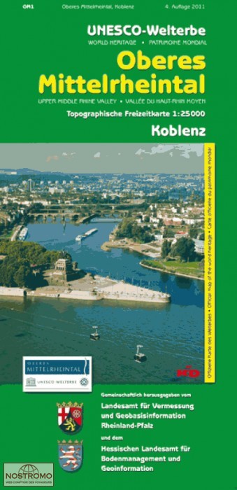 ORL OBERES MITTELRHEINTAL - KOBLENZ | LVGRP hiking map