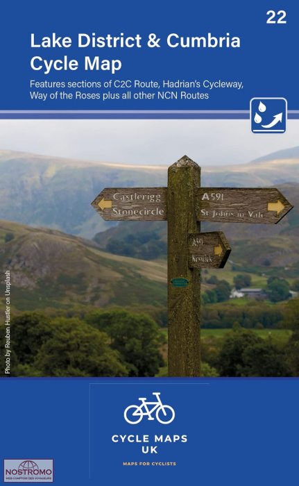 22 LAKE DISTRICT & CUMBRIA | Cycle Map cycling map