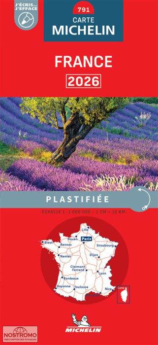 791 FRANCE | Michelin road map
