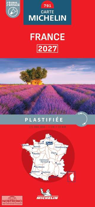 791 FRANCE | carte routière Michelin