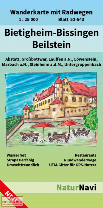 BIETIGHEIM-BISSINGEN - BEILSTEIN | NaturNavi hiking map
