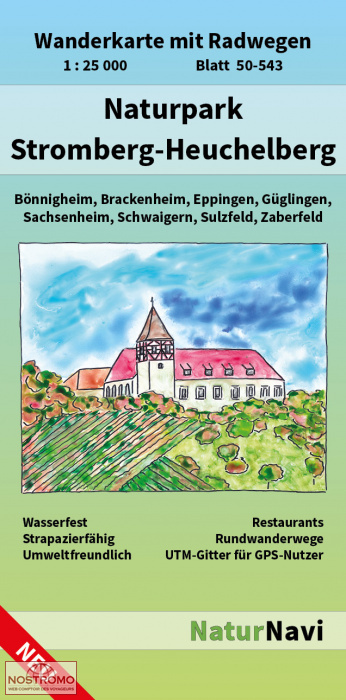 NATURPARK STROMBERG-HEUCHELBERG | NaturNavi hiking map