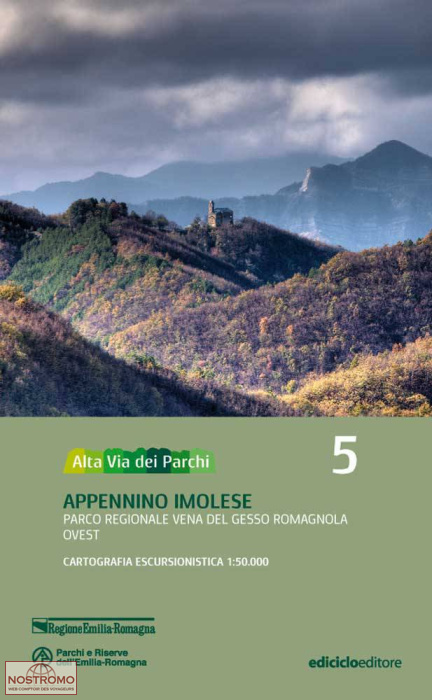 05 ALTO APPENNINO IMOLESE | Ediciclo hiking map
