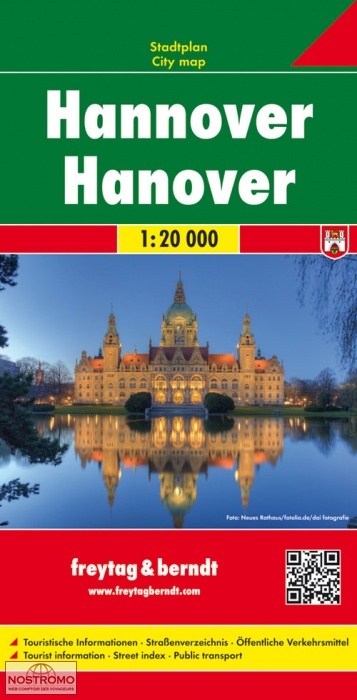 HANNOVER | Freytag & Berndt street map