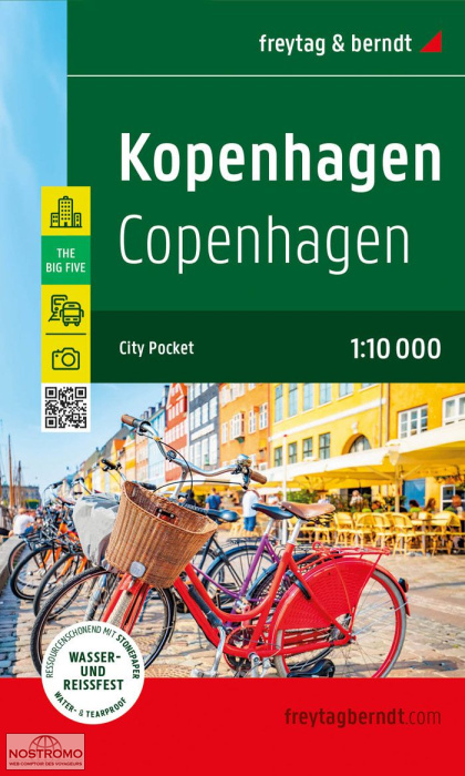 COPENHAGEN | Freytag & Berndt street map
