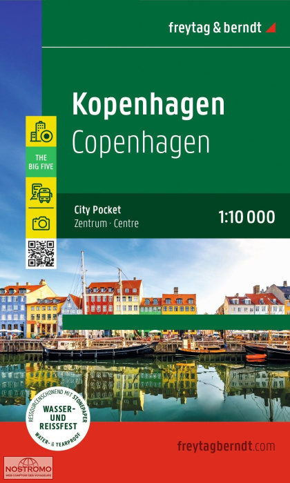 COPENHAGUE | plan de ville Freytag & Berndt
