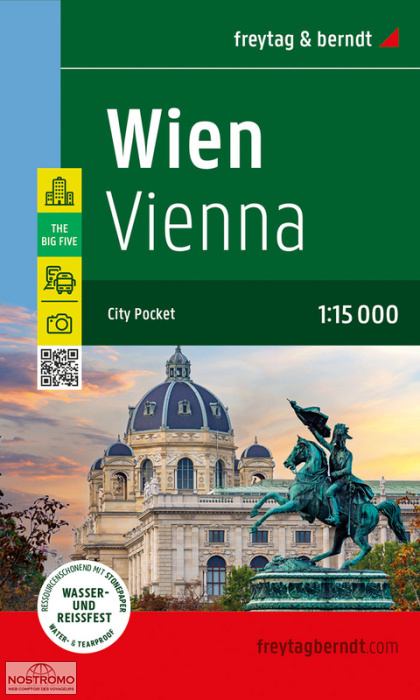 VIENNE | plan de ville Freytag & Berndt
