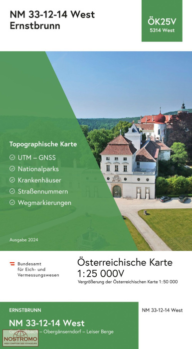 5314-WEST ERNSTBRUNN | BEV topographical map
