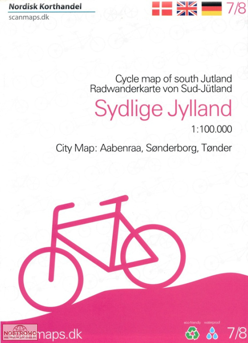 7 SOUTH JUTLAND | Nordisk Korthandel cycling map
