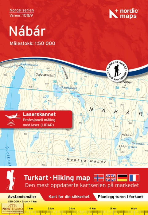 10169 NABAR | carte topographique Nordic Maps