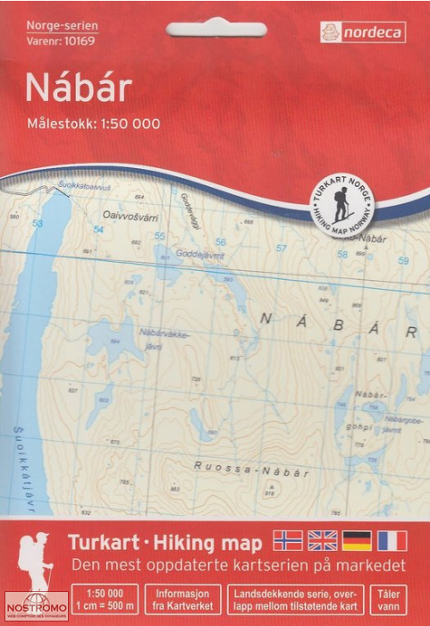 10169 NABAR | carte topographique Nordeca