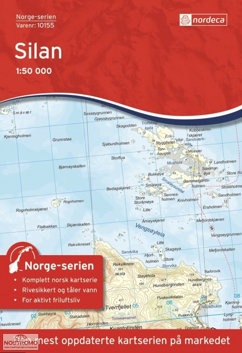 10155 SILAN | carte topographique Nordeca