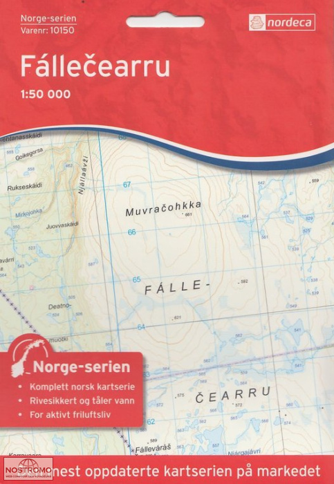 10150 FÁLLEČEARRU | carte topographique Nordeca