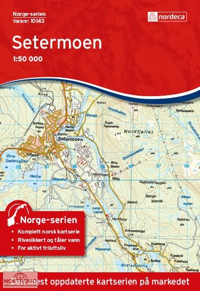 10143 SETERMOEN | carte topographique Nordeca