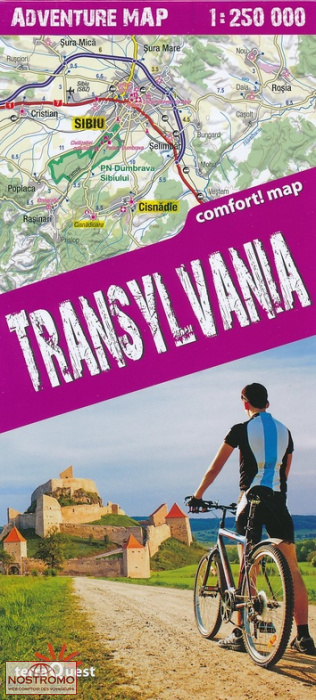 TRANSYLVANIE | carte touristique Terraquest
