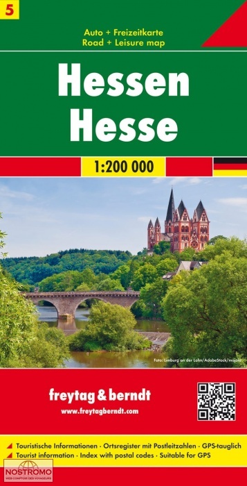05 HESSEN | Freytag & Berndt road map